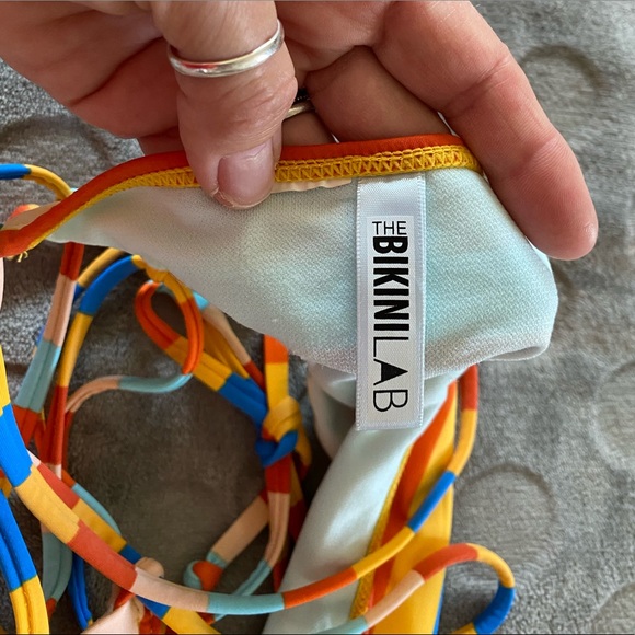 The Bikini Lab Stripped Swim Suit - Picture 3 of 7